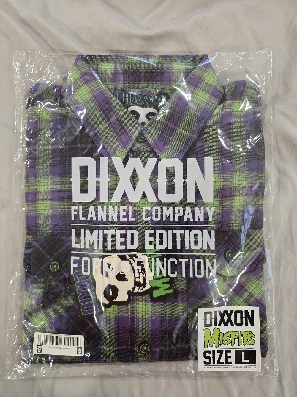 Men’s Purple & Green Plaid Shirt - Limited Edition